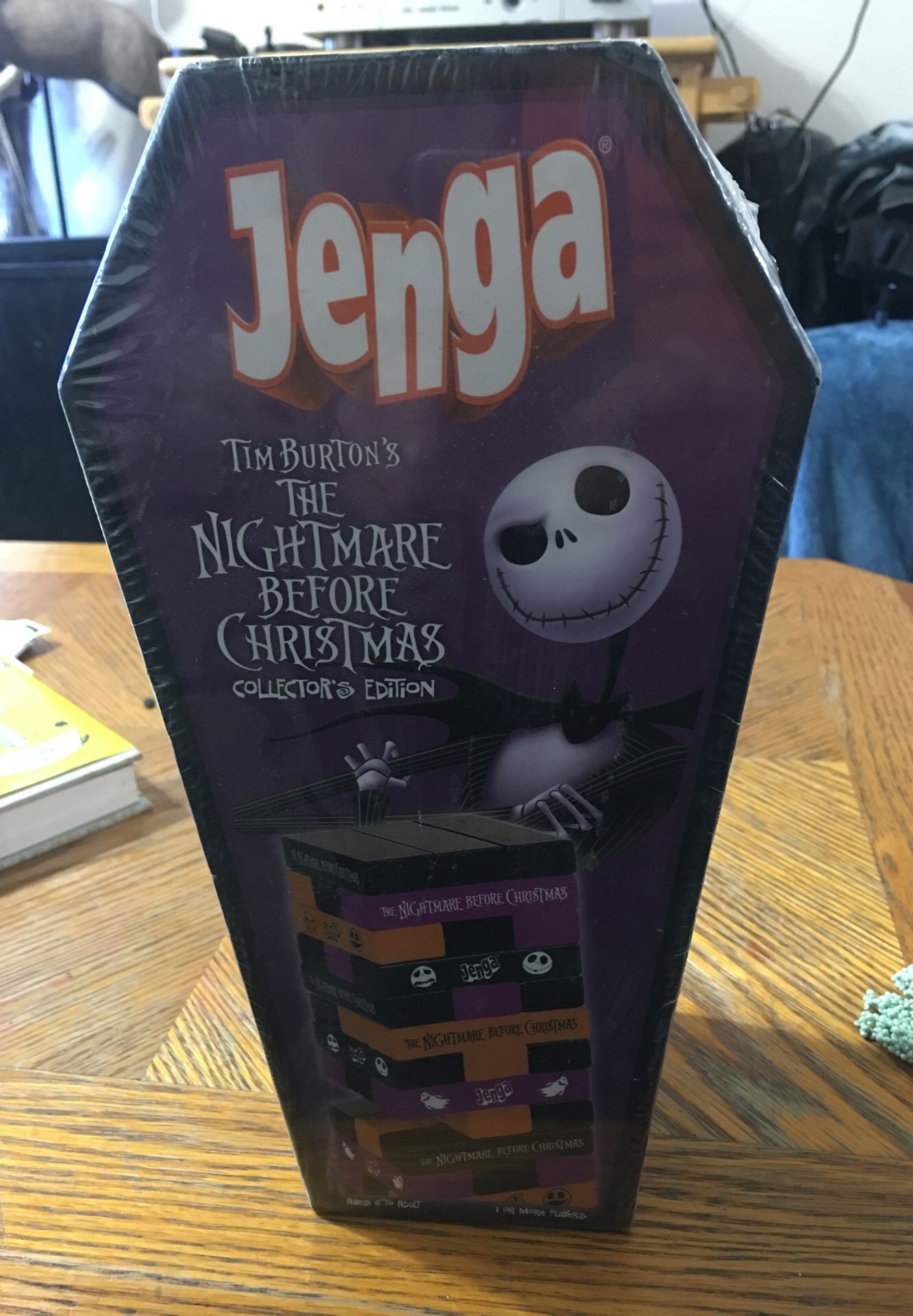 Unopened Jenga Tim Burton’s Nightmare Before Christmas collectors edition