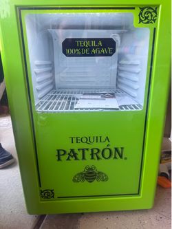 Patrón tequila mini fridge