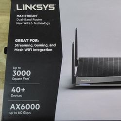 Linksys Mesh Router AX6000