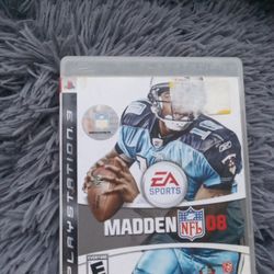 PS3  Madden NFL 08