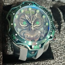 RARE "Joker" Invicta Watch (Green Version)