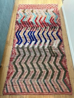 4’ x 8’ Vintage Moroccan Rug
