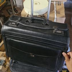 Wheeled Leather Briefcases & Free Laptop Bags