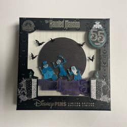  D23 Expo 2024 Haunted Mansion 55th Anniversary Pin LE 750 Brand New