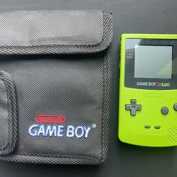 Nintendo GameBoy Color - Lime