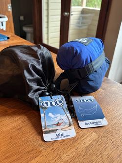 NEW- ENO DoubleNest hammock with ENO Atlas Suspension System