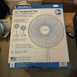 Lasso 16 In Pedestal Fan