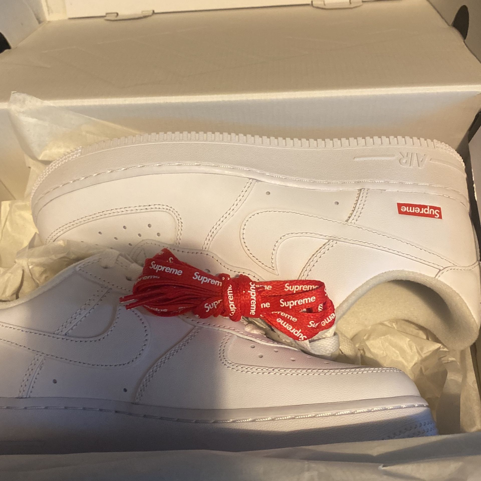 Supreme Af1 (new) Size 7