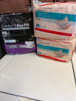 3 packages of quilted Adult size small men/women wing Briefs all for
