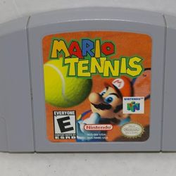 Mario Tennis (Nintendo 64, 2000) N64 AUTHENTIC CLEANED & TESTED!