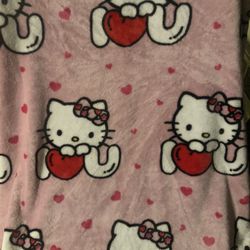 Hello Kitty Blanket By Sanrio 