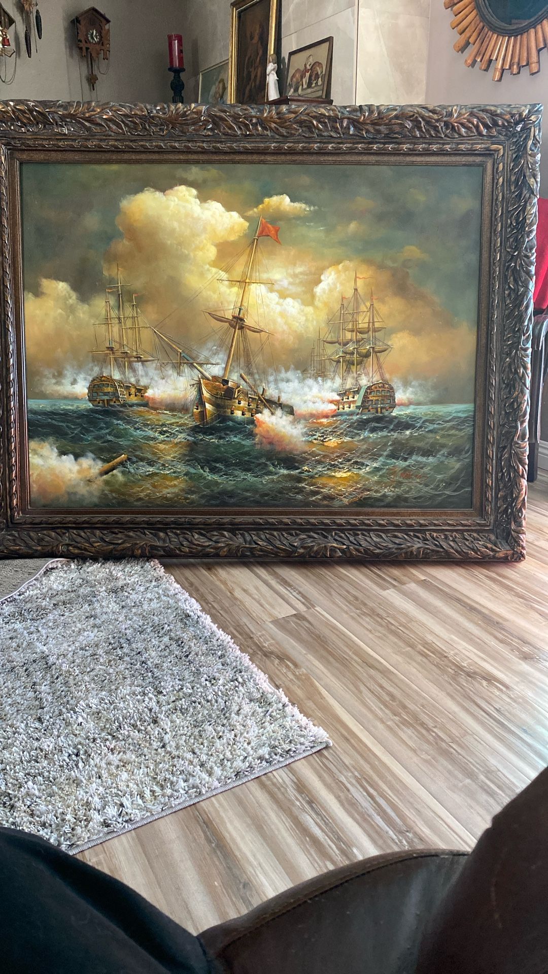 HUGE Original Oil Painting 
