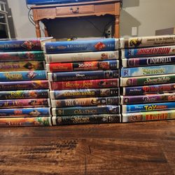 Disney Vhs Tapes Read Description Please