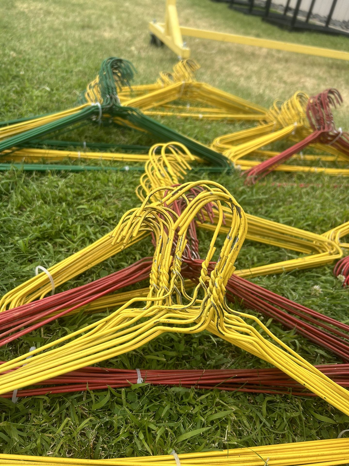 Vintage Colored Hangers