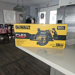 DEWALT
FLEXVOLT 60V MAX Cordless Brushless 7-1/4 in. Wormdrive Style Circular Saw (Tool Only)
Brand New  unopened box 
$250.00 firm on price 
