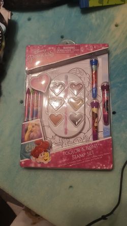 Color and paint set for kids