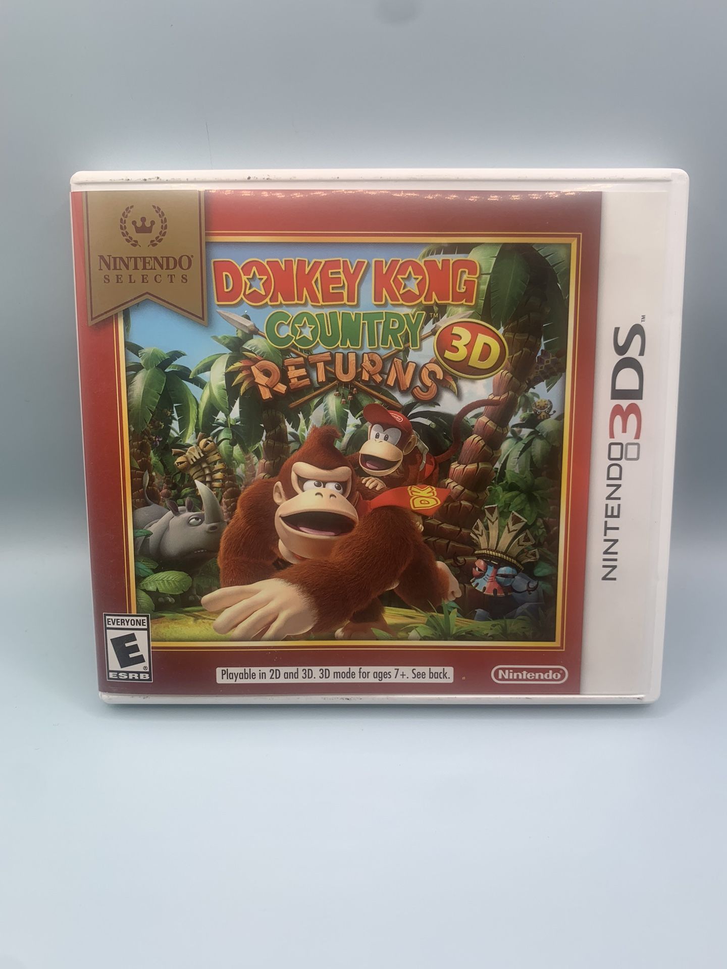 Donkey Kong Country Returns 3D: Nintendo Selects Complete (3DS, 2016)