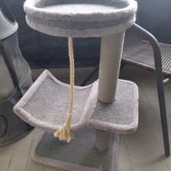 2 cat tree post perch