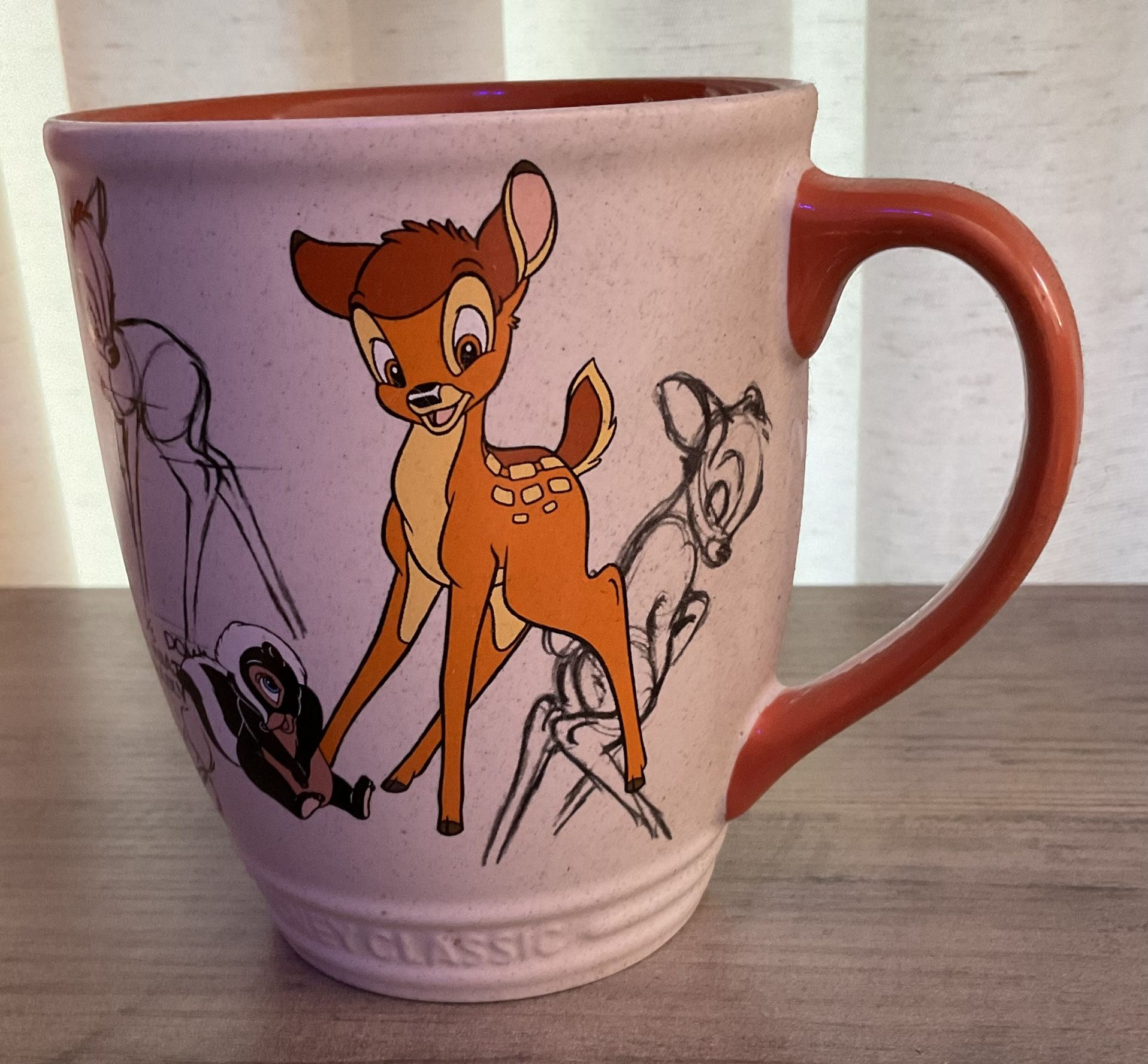 Disney Store Classic Bambi Coffee Mug