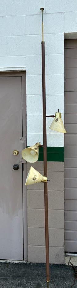Vintage Mid Century Tension Floor to Ceiling Lamp