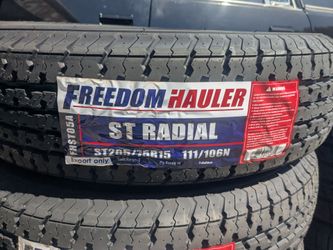 Freedom Hauler ST Radial Trailer Tire ST205/75R15