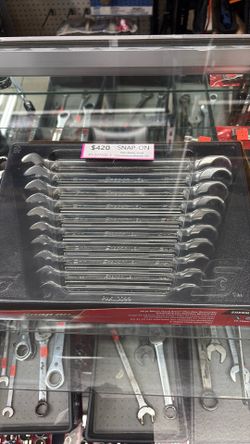 Snap-On 10pc Metric Flank Drive Plus Ratcheting Combination Wrench Set SOXRM710A NEW IN BOX