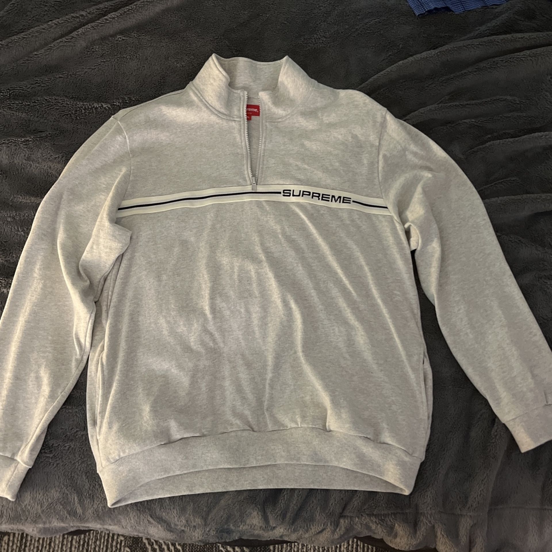 Supreme quarter Zip Pullover