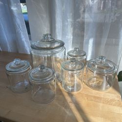 Anchor Hocking 2 Gallon Canister + 5 More