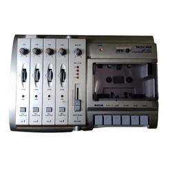 Tascam MF-P01 Portastudio 4-Track Cassette Recorder w/ Power Supply