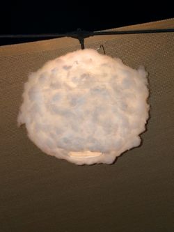 DIY cloud paper lanterns