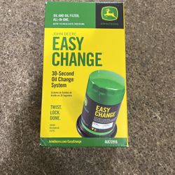 John Deere Easy Change Oil Change