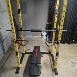 Hulkfit Power Cage Squat Rack