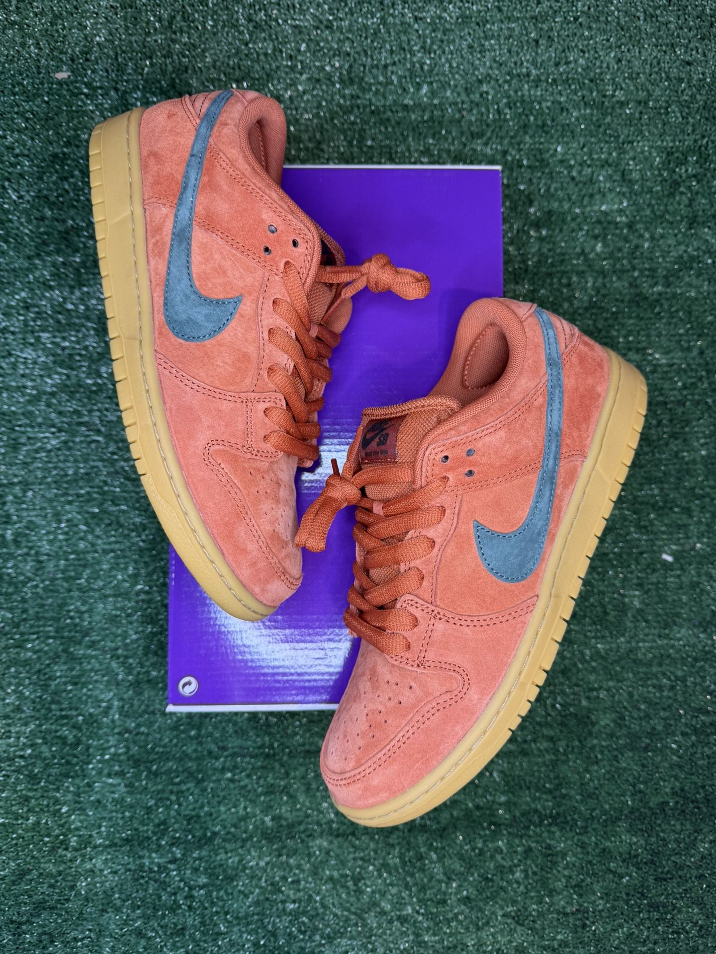 NEW Nike SB Dunk Low Pro 'Burnt Sunrise' Men’s Size 8 HF3704-800