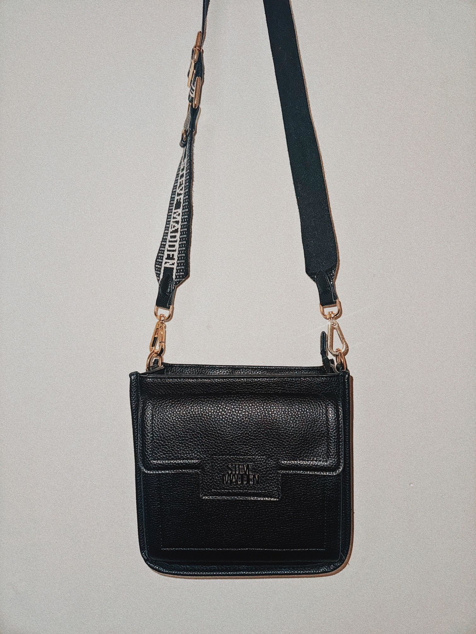 Steve Madden Black Purse