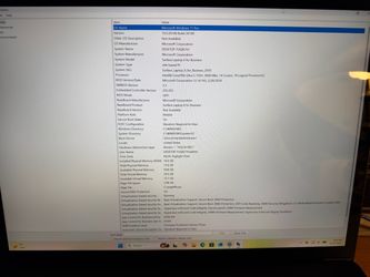 New MS Surface laptop 6 open box