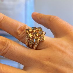 High Quality Swarovski Crystal Ring 