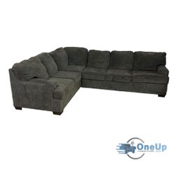 Gray United Furniture Sectional Sofa Couch *Free Delivery*