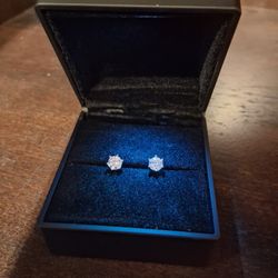 VVS1 Moissanite Earrings 