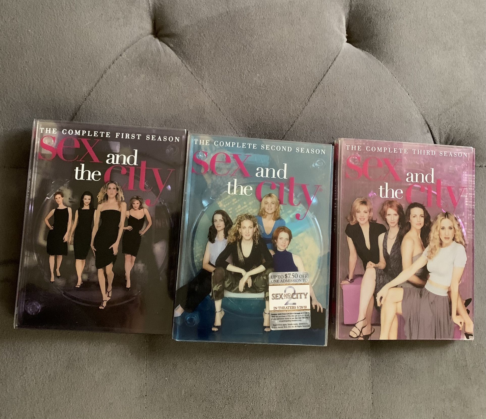 DVDs: Sex in the City 1-3