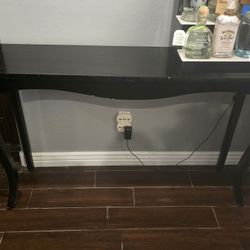 Black Sofa Table