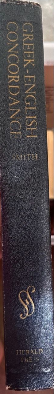 Vintage 1955 The Englishman's Greek Concordance of the New Testament – Hardcover