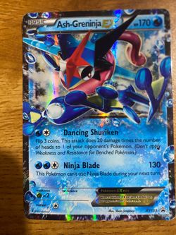 Ash ger ninja EX near mint