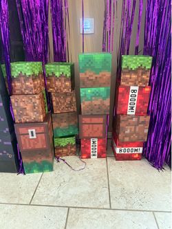 Minecraft Party Decorations