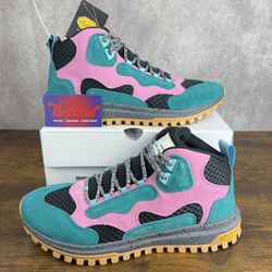 NEW Brandblack Los Angeles BBLK Santa Monica Black/Green Size 11.5 M760BB-BKGN Multicolor Men’s High-Top Sneakers OG Rare