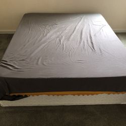 Memory Foam Mattress Plus Box Spring