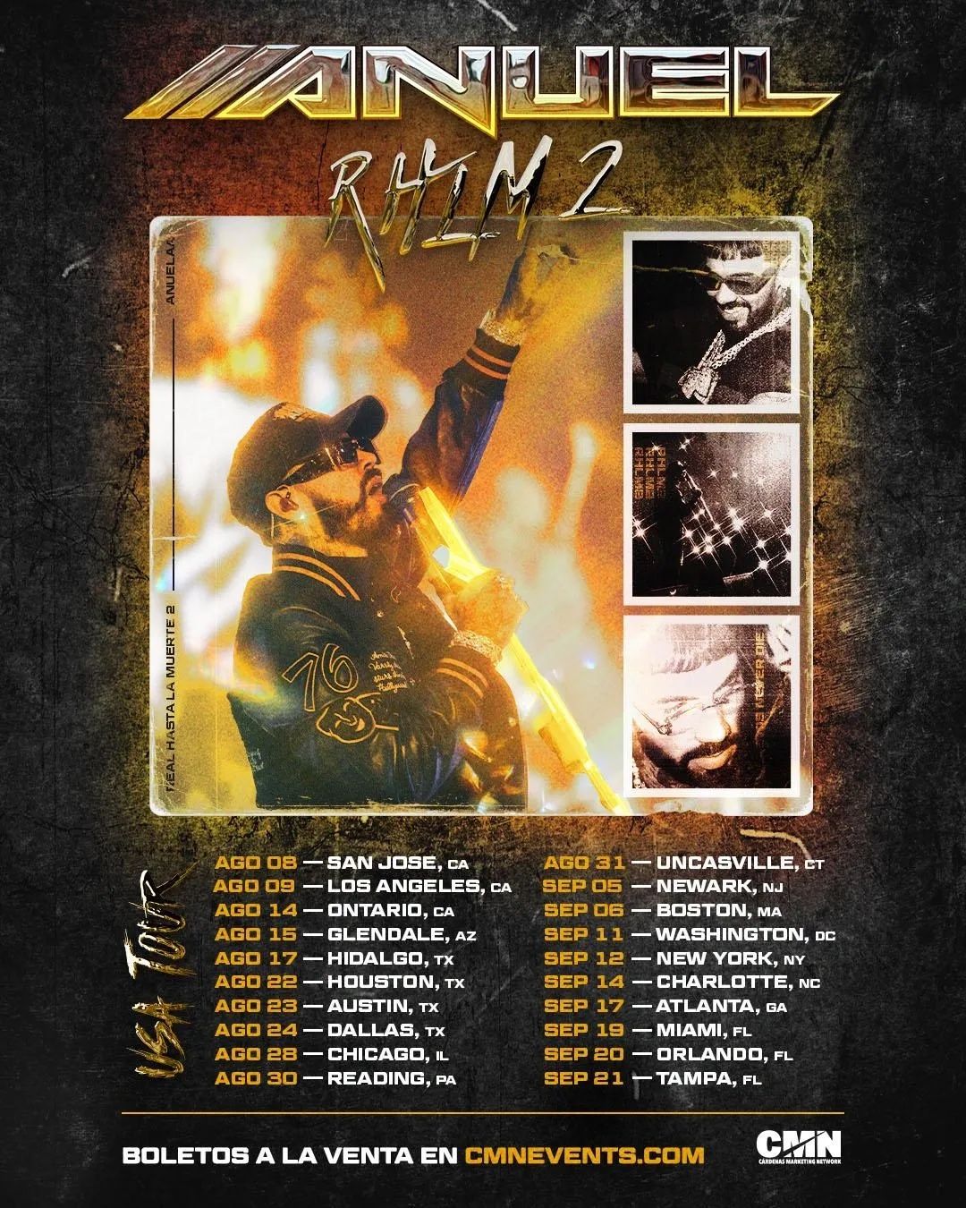 Anuel AA Concert Tickets Los Angeles Concert August 9th