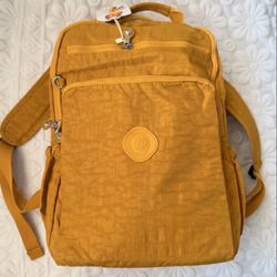 Lightweight Nylon Multi-Compartment Backpack w/ Tablet Sleeve 15.4”