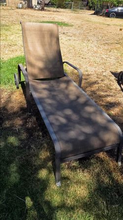 Pool lounge chair one