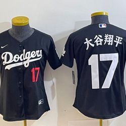 WOMEN'S and KID'S LOS ANGELES DODGERS OHTANI BASEBALL JERSEY 