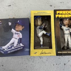 Dodgers Bobble heads